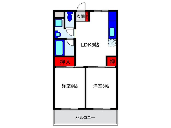 ＣＬＥＡＲ　ＲＹＯＫＵＣＨＩの物件間取画像